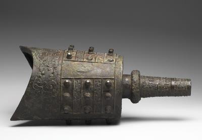 图片[3]-Zhong bell with interlaced hui-snake pattern, Spring and Autumn period (770-476 BCE)-China Archive